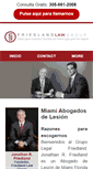 Mobile Screenshot of abogado.friedlandlawgroup.com